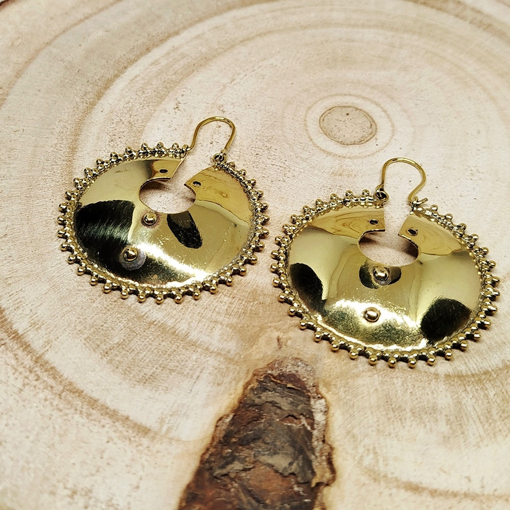PENDIENTES REDONDOS INDIOS