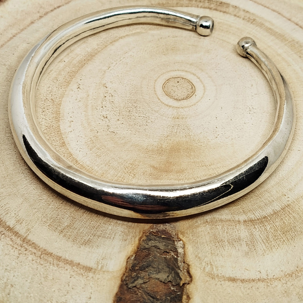 ꕥ BRACELET JONC DE CHEVILLE OUVERT