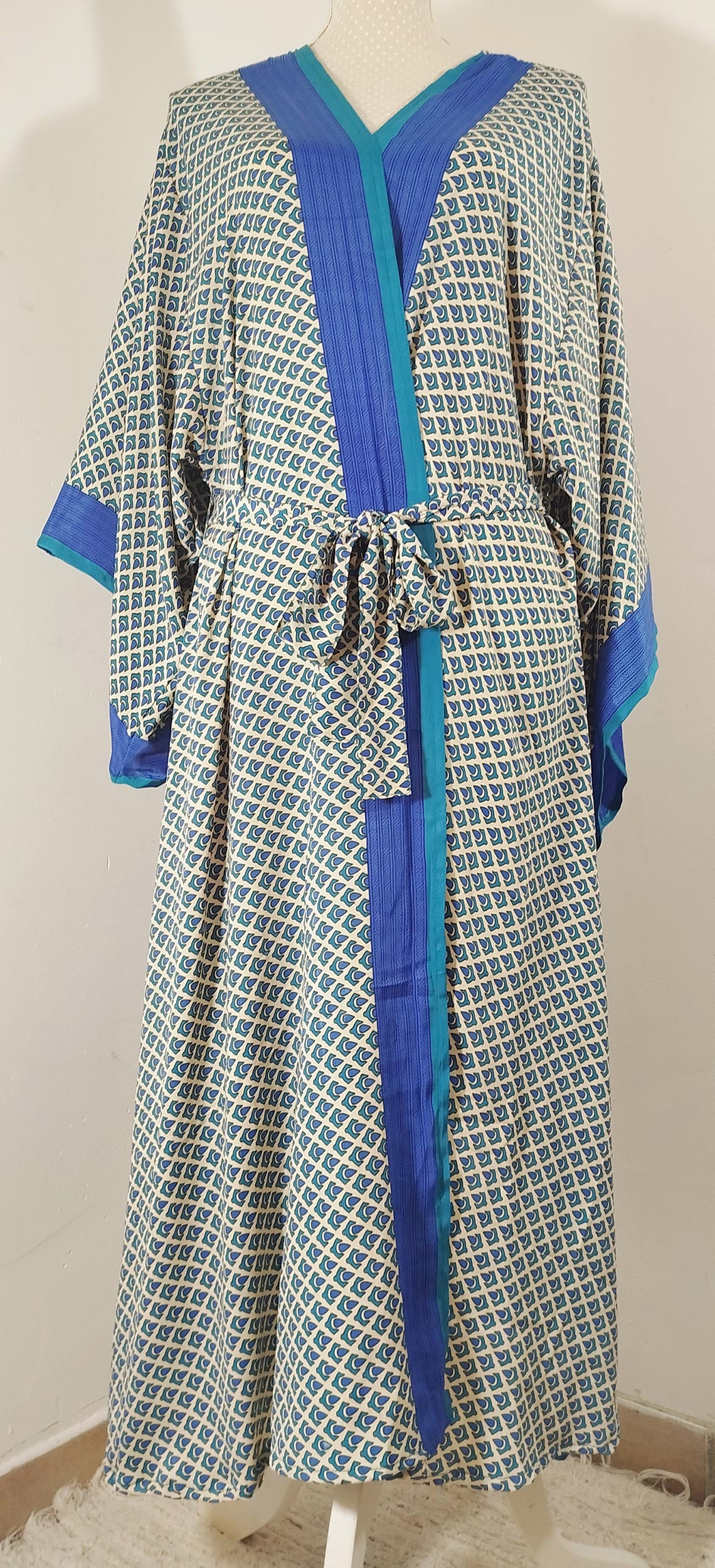 Kimono azul laguna