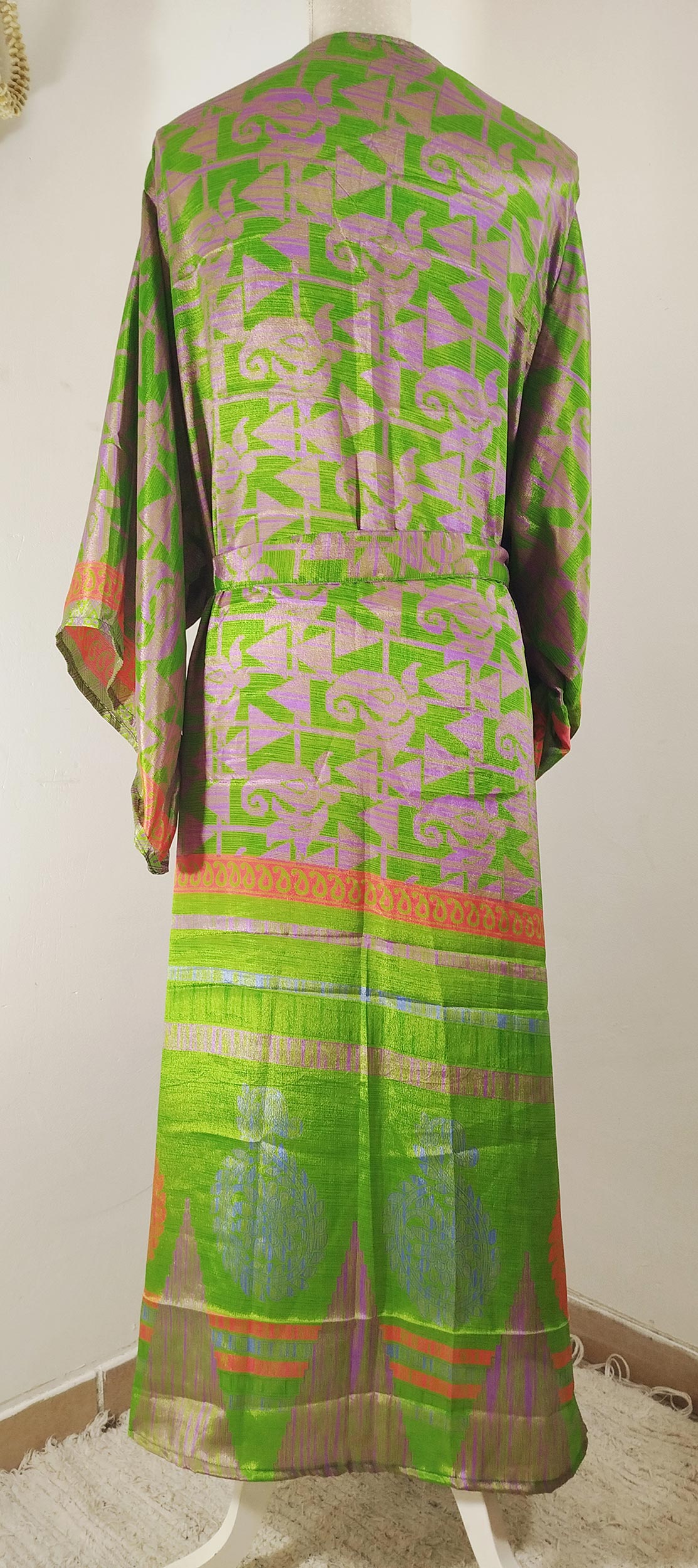 KIMONO VERT AZTÈQUE