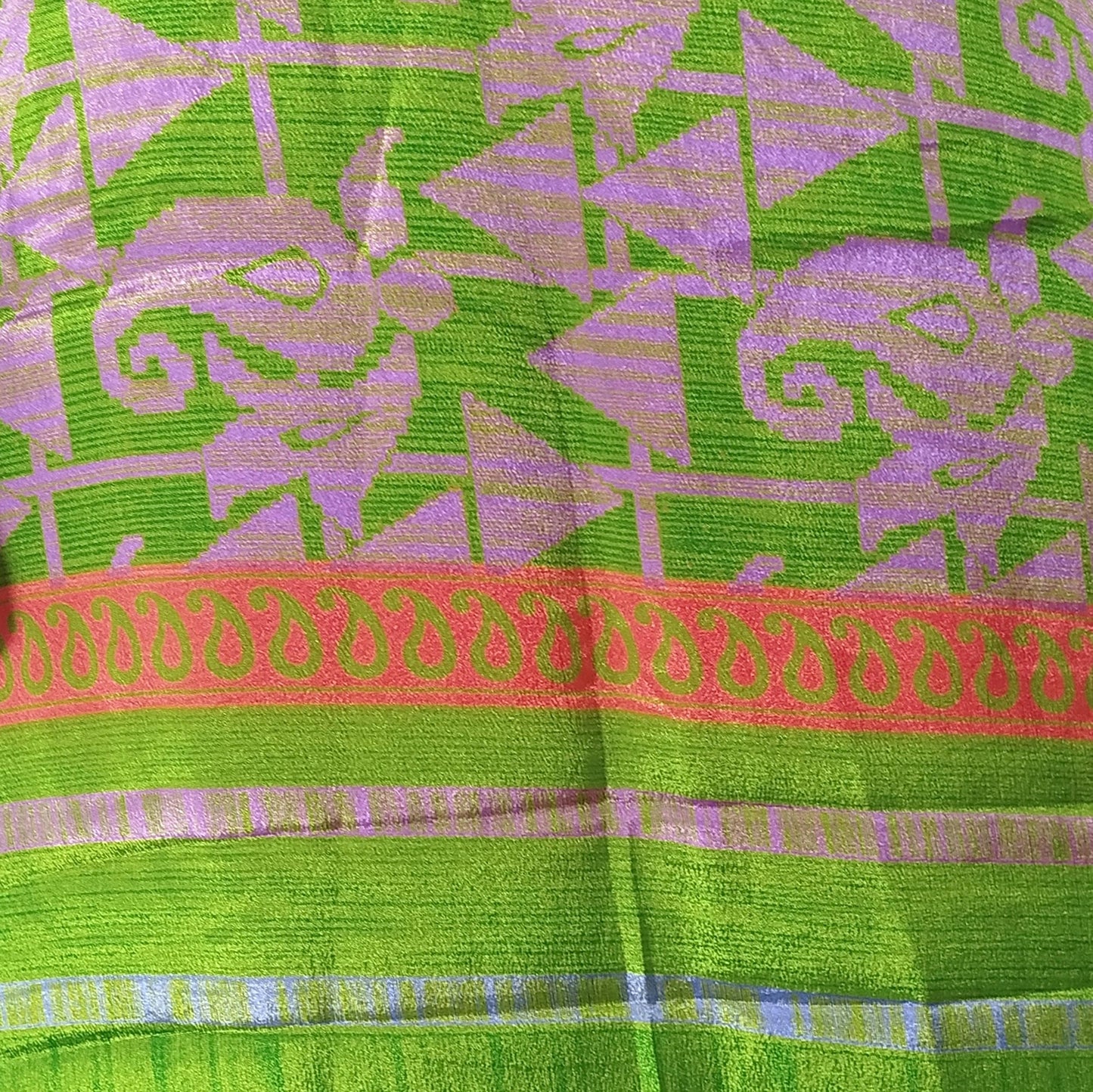 KIMONO VERT AZTÈQUE
