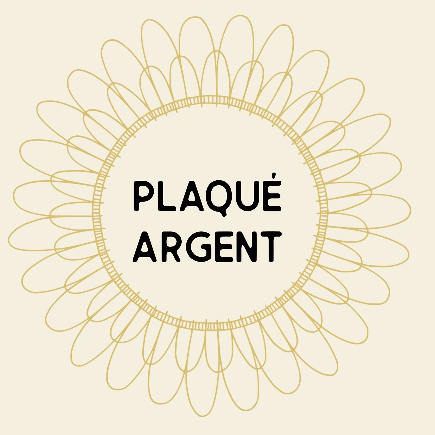 ꕥ PLAQUÉ ARGENT