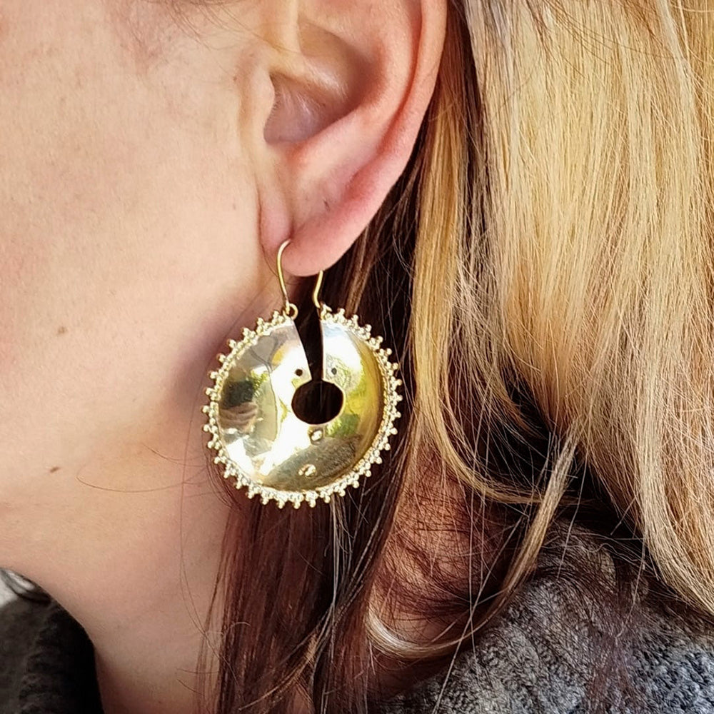 INDIAN ROUND EARRINGS