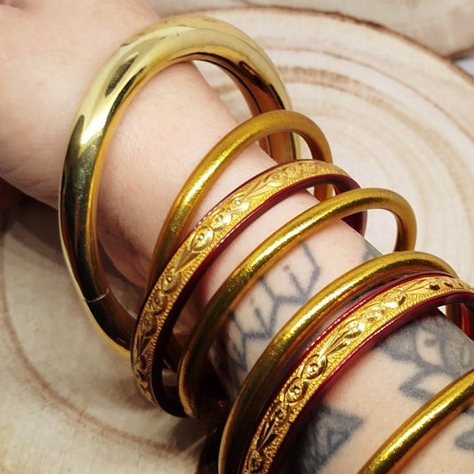 BRASS BANGLE BRACELET