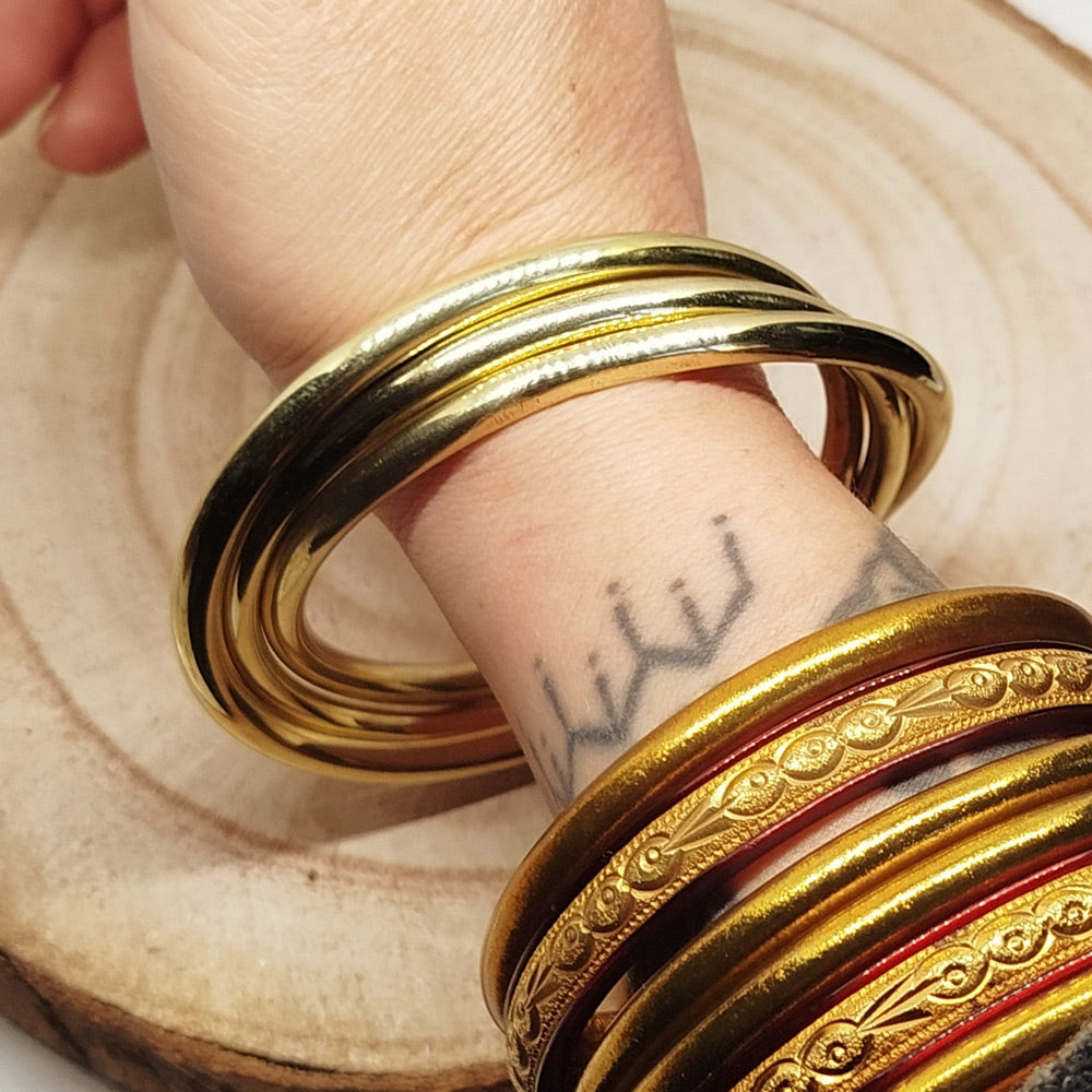 Triple Ring Bangle