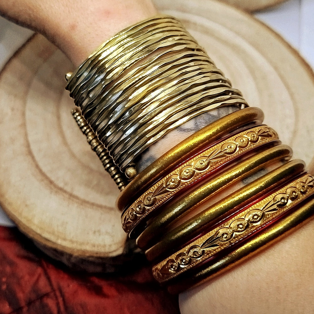 BRASS CUFF BRACELET