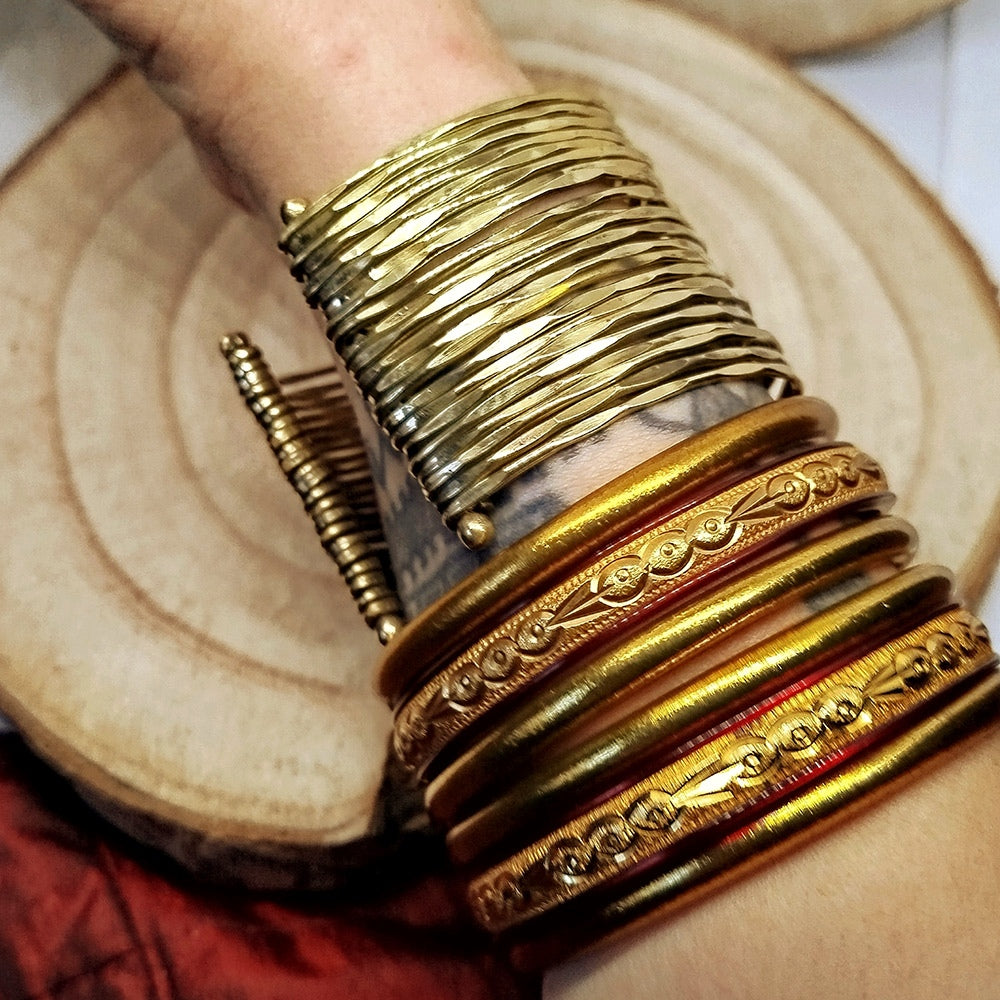 BRASS CUFF BRACELET