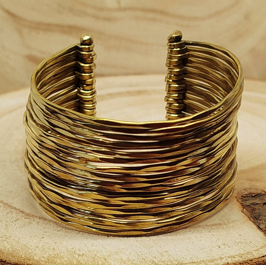 BRASS CUFF BRACELET