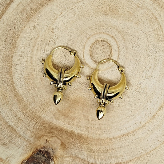 Thick GYPSY Hoop Earrings